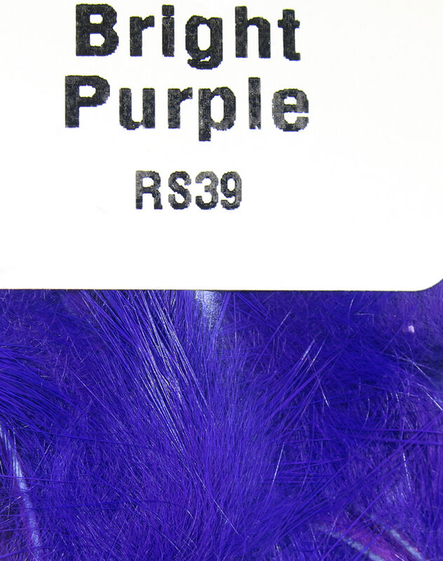Bright Purple color Hareline Rabbit Strips 1/8" 