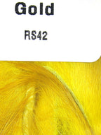 Gold color Hareline Rabbit Strips 1/8" 