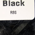 Black color Hareline Rabbit Strips 1/8" 