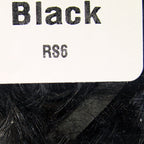Black color Hareline Rabbit Strips 1/8" 