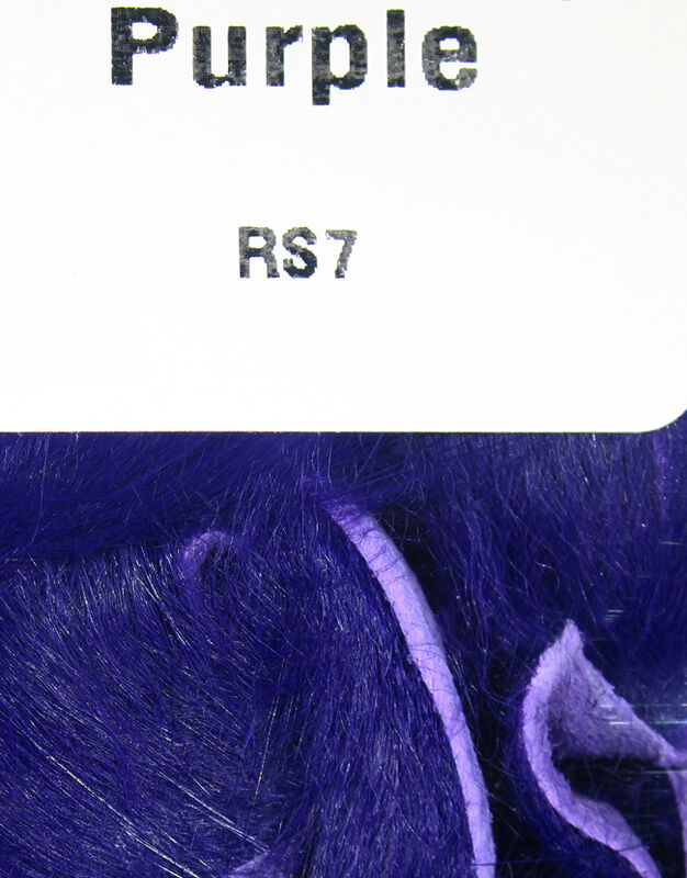 Purple color Hareline Rabbit Strips 1/8" 