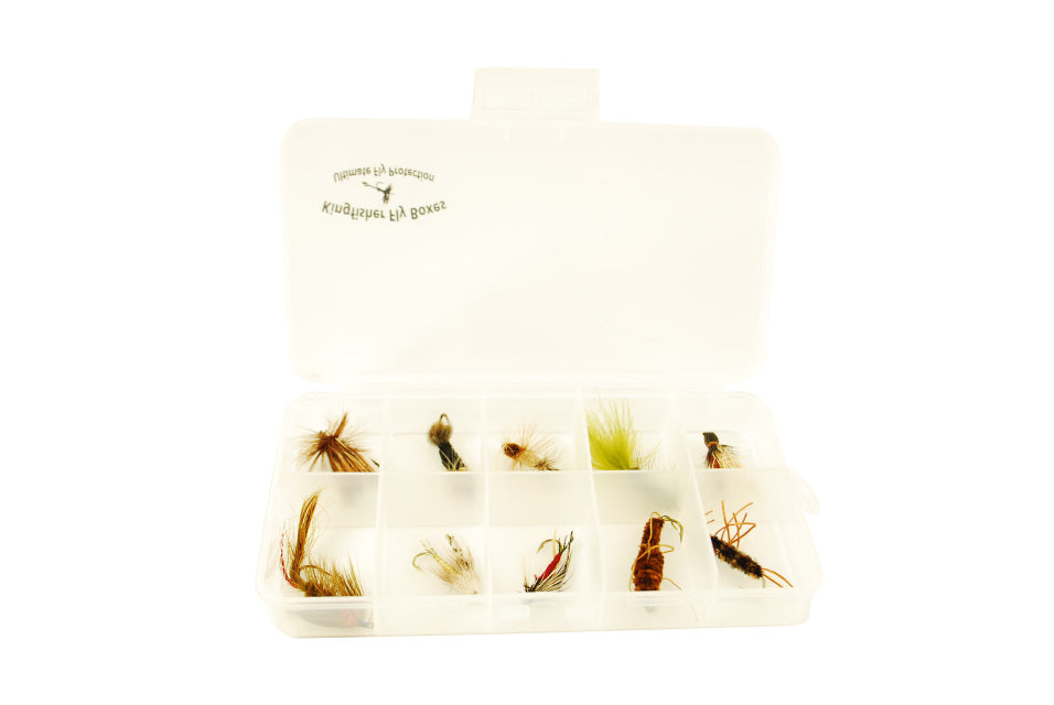 CRO Clear Fly Box - 10 Compartments