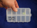 CRO Twenty Compartment Clear Poly Fly Box