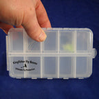 CRO Twenty Compartment Clear Poly Fly Box