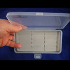 CRO Clear Poly Fly Box with Slot Foam Gray Liner