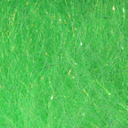 Close-up of green Hareline Senyo's Laser Dub