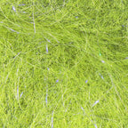 Close-up of green Hareline Senyo's Laser Dub