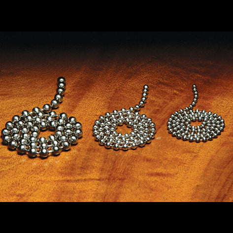 Hareline Stainless Steel Bead Chain Eyes