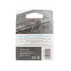 Packaging of Fishpond TruZip High Performance Lubricant Wipes, featuring product information and branding.
