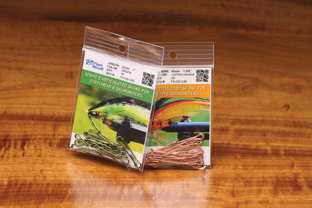 Fish-Skull Senyo's Articulated Shank for Steelhead and Salmon Flies